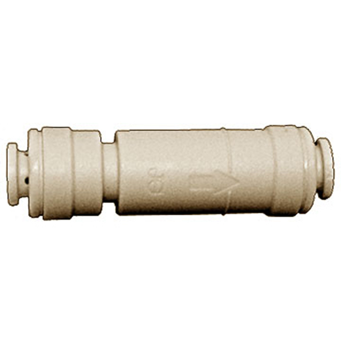 (image for) John Guest 1/4SCV Check Valve 1/4 Tube x 1/4 Tube (10) - Click Image to Close